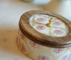 Wooden Floral Keepsake Box